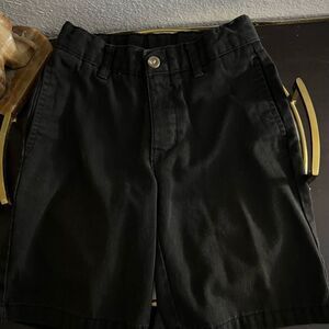 Chaps Boys Approved School Wear Black Shorts 6 Regular